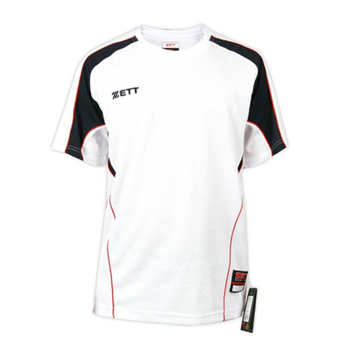 제트 BOTK-685 야구 하계티셔츠 화이트